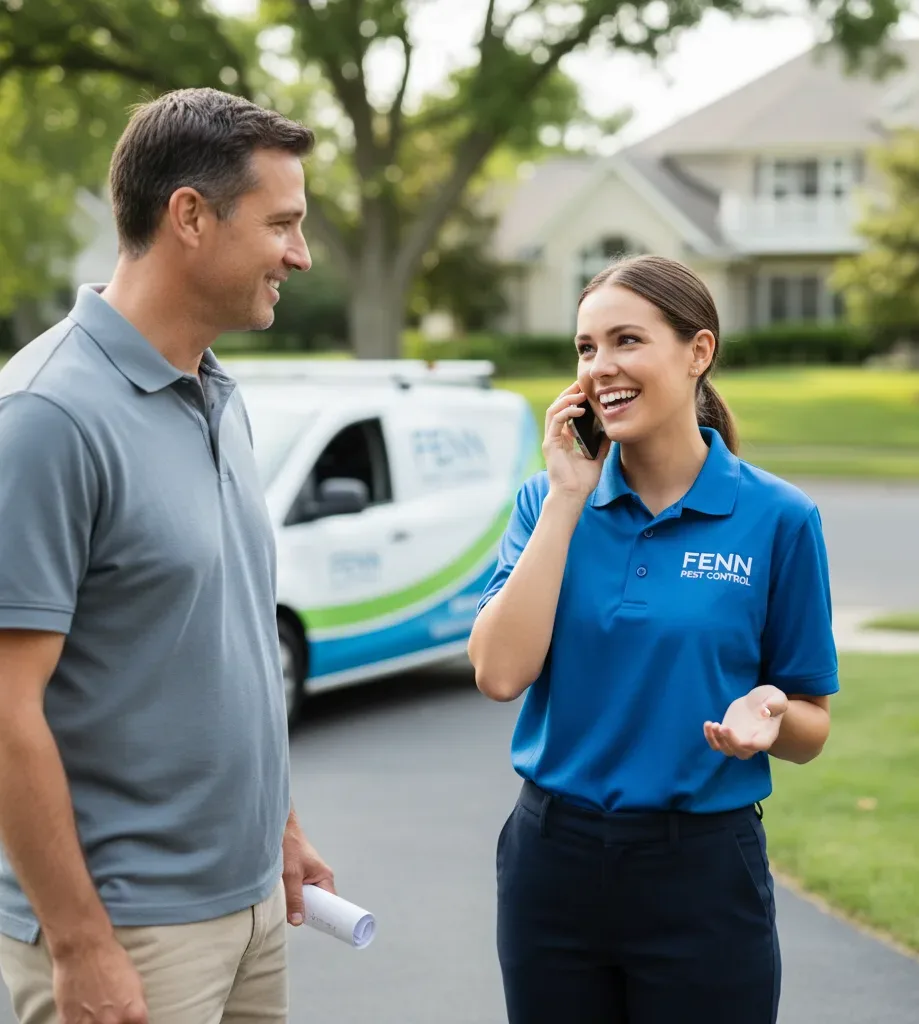Fenn Pest Control customer support in Red House